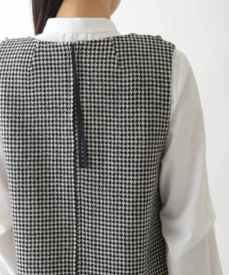 千鳥チェックツイードジャンパースカート | HIROKO BIS (Women