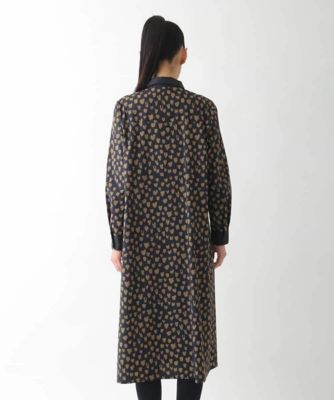 本日限定SALE❗【トクコプルミエヴォル】シャツワンピース半袖 麻絹 ビーズ 本日限定SALE❗【トクコプルミエヴォル】シャツワンピース半袖