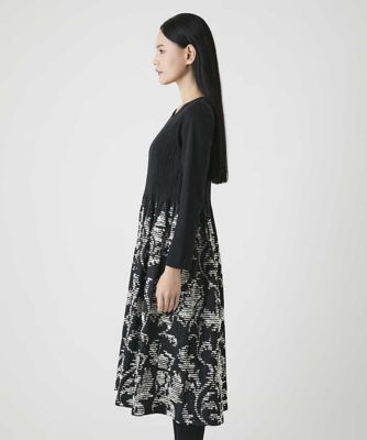 シャーリングジャカードデザインワンピース | HIROKO BIS (Women