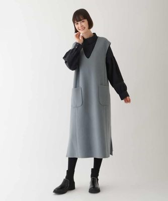 エイココンドージャンバースカート EIKO KONDO ワンピース ジャンパースカート ベージュ 42