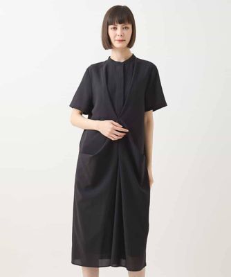 【SALE】HIROKO BIS (Women)/ヒロコビス ヴィンテージボイルシルエットワンピース /洗濯機で洗える ブラック94 ワンピース・ドレス【三越伊勢丹/公式】