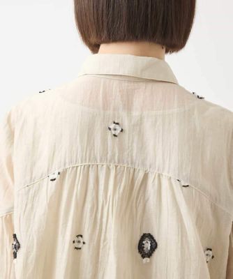 エスニックモチーフドレス　／洗える