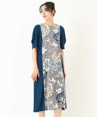 ＜HIROKO BIS (Women)＞【洗える】花柄プリントデザインワンピース