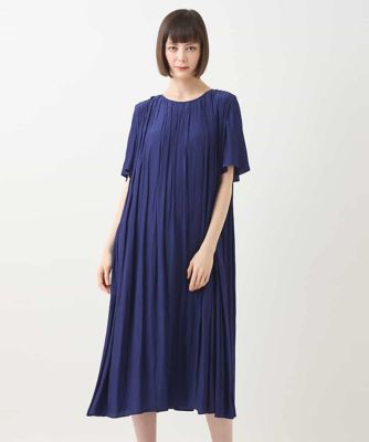 ＜HIROKO BIS (Women)＞タックデザインワンピース　／洗濯機で洗える