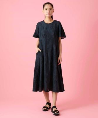 フラワージャカードAラインワンピース ／洗える | HIROKO BIS (Women