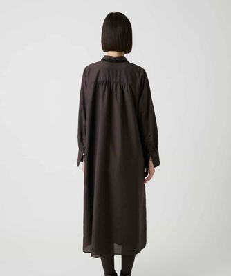 変形レースデザインシャツワンピース ／洗える | HIROKO BIS (Women