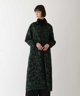 ＜HIROKO BIS (Women)＞【洗える】フラワー柄ジャカードワンピース