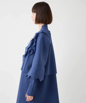 HIROKO BIS / ヒロコビス 立体モチーフショートカーディガン 立体モチーフショートカーディガン | HIROKO BIS (Women