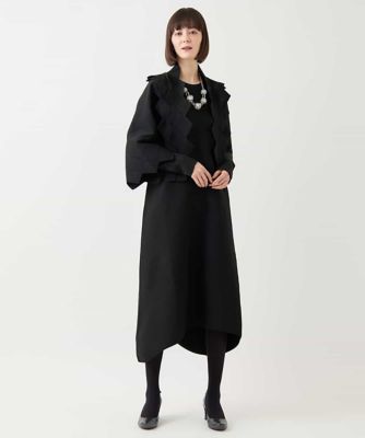 立体モチーフショートカーディガン | HIROKO BIS (Women