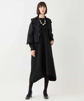 立体モチーフショートカーディガン | HIROKO BIS (Women