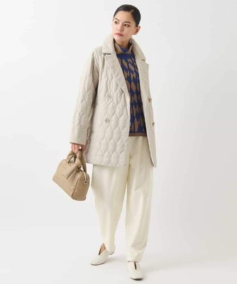 HIROKO BIS / ヒロコビス ジャカードハイネックプルオーバー ジャカードハイネックプルオーバー | HIROKO BIS (Women