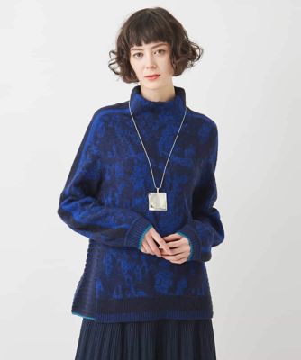 ＜HIROKO BIS (Women)＞ループヤーンジャカードニットプルオーバー