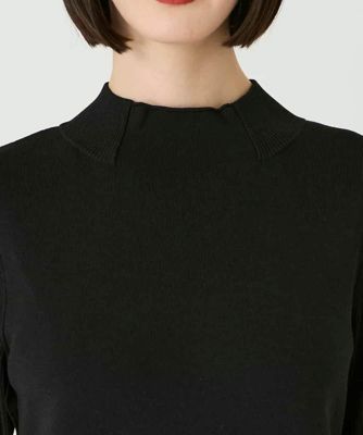 異素材ジョイントニットプルオーバー | HIROKO BIS (Women)/ヒロコビス