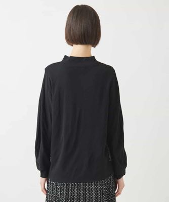 HIROKO BIS / ヒロコビス 幾何学ジャカードニットプルオーバー 小さいサイズ】幾何学ジャカードニットプルオーバー | HIROKO