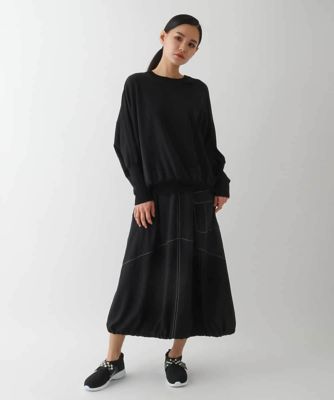 ジョイントデザインドルマンニットプルオーバー