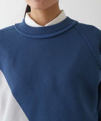 パターン切り替えデザインニットプルオーバー | HIROKO BIS