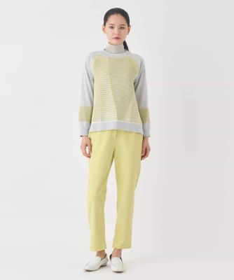 ボーダーミックスニットプルオーバー | HIROKO BIS (Women)/ヒロコビス