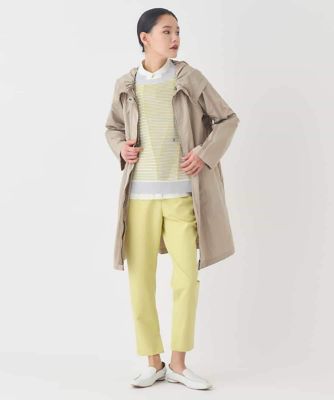 maco様 新品HirokoBIS デザインセーター 13号 ボーダー ベージュ ベージュ系 HIROKO BIS GRANDE (Women)の大きいサイズ 13号～25号／2L