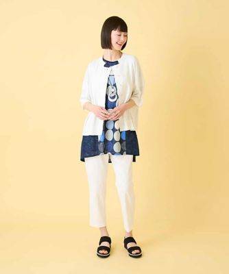 ゆきんこ様9月26日まで取り置き　ライトボリュームカーディガン リブデザインライトニットカーディガン | HIROKO BIS (Women