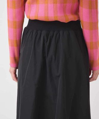 異素材ジョイントニットスカート | HIROKO BIS (Women)/ヒロコビス