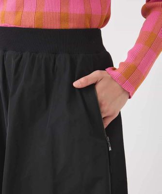 異素材ジョイントニットスカート | HIROKO BIS (Women)/ヒロコビス