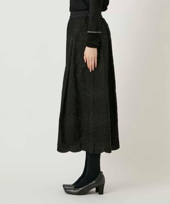 モチーフレースデザインスカート ／洗える | HIROKO BIS (Women