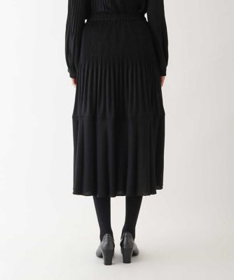 【洗える】ニュアンスプリーツスカート