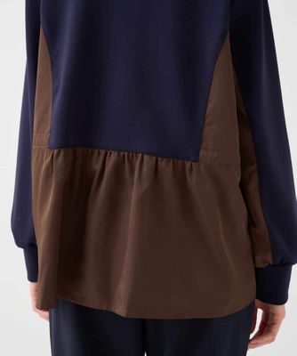 HIROKO KOSHINO / ヒロココシノ タフタジョイントハイネックプルオーバー /洗える タフタジョイントハイネックプルオーバー ／洗える | HIROKO BIS