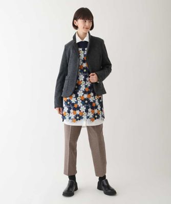 hiroko bis♡ヒロコビス　フラワーレース　ジャンパー　ジップカーディガン hiroko bis♡ヒロコビス フラワーレース ジャンパー ジップ