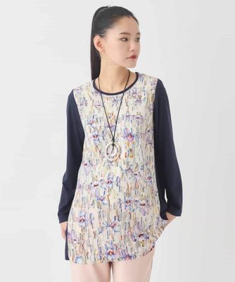 アイリスフラワープリントチュニック | HIROKO BIS (Women)/ヒロコビス