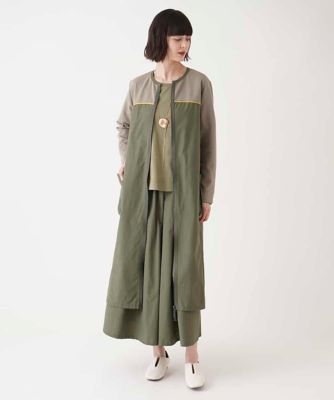 チュールジョイントカットソー　／洗濯機で洗える