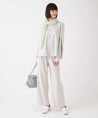 チュールジョイントカットソー　／洗濯機で洗える