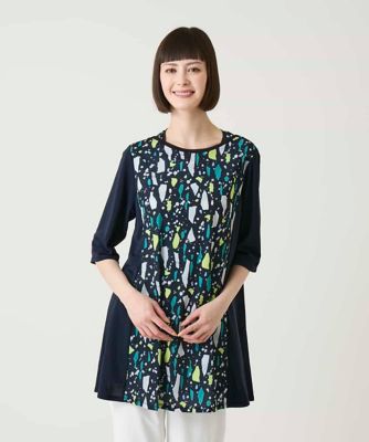 幾何柄デザインチュニック | HIROKO BIS (Women)/ヒロコビス | 三越