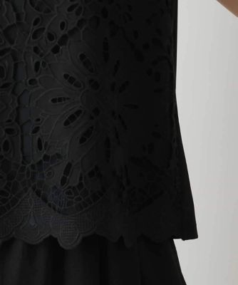 フラワーデコ刺繍ブラウス　／洗える
