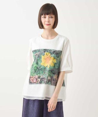 Ｂｕｓｙ　ＢｕｔｔｅｒｆｌｙプリントレイヤードＴシャツ