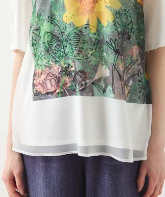 Ｂｕｓｙ　ＢｕｔｔｅｒｆｌｙプリントレイヤードＴシャツ