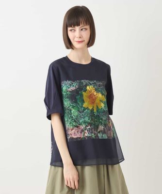 Ｂｕｓｙ　ＢｕｔｔｅｒｆｌｙプリントレイヤードＴシャツ