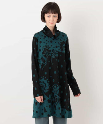 ＜HIROKO BIS (Women)＞フラワードットジャカードチュニック