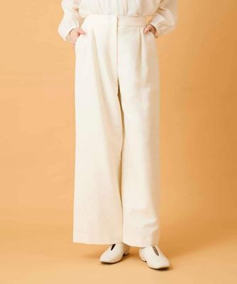 HIROKO BIS (Women)/ヒロコビス ジャカードストレートパンツ