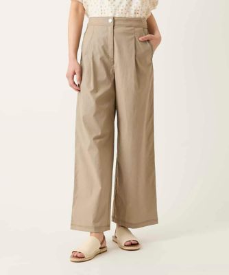 ＜HIROKO BIS (Women)＞リネンライクイージーワイドパンツ