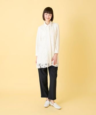ウエストギャザーストレッチパンツ ／洗濯機で洗える | HIROKO BIS