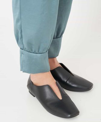 【洗濯機で洗える】サテンカーゴパンツ