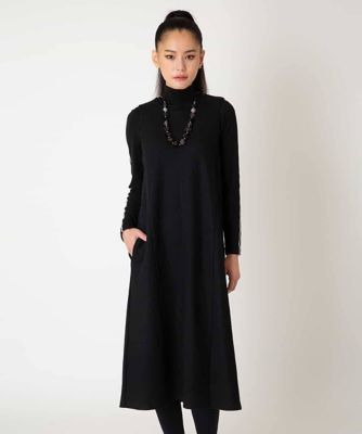 ＜HIROKO BIS (Women)＞スムースウールＡラインジャンパースカート