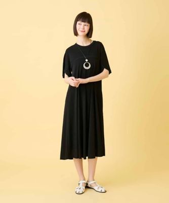 ケープスリーブデザインワンピース ／洗える | HIROKO BIS (Women