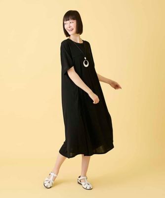 ケープスリーブデザインワンピース ／洗える | HIROKO BIS (Women