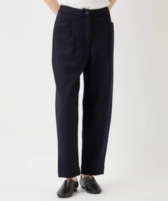 【SALE】HIROKO BIS (Women)/ヒロコビス 圧縮スムーステーパードパンツ ネイビー57 パンツ・ズボン【三越伊勢丹/公式】