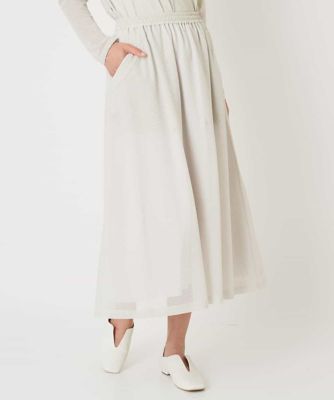 ＜HIROKO BIS (Women)＞【洗える】ネットチュールギャザースカート