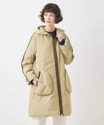 ラインアクセントライトダウンコート | HIROKO BIS (Women)/ヒロコビス