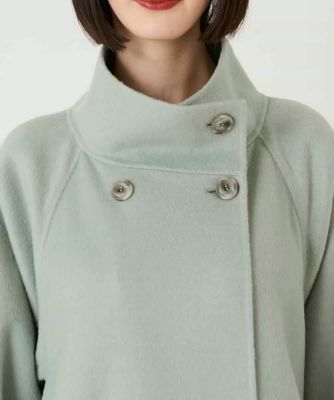 スタンドカラーリバージャージーコート | HIROKO BIS (Women