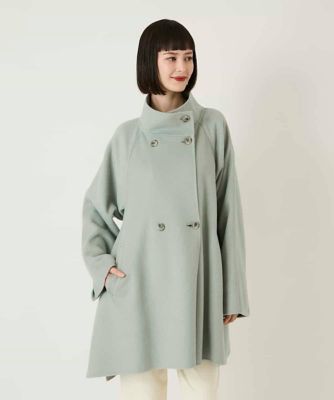 スタンドカラーリバージャージーコート | HIROKO BIS (Women